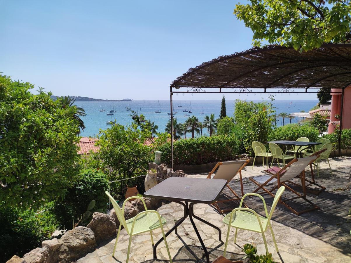 Les Galets Hotel Et B&B Bandol Bagian luar foto